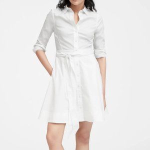 Banana Republic White Shirt Dress